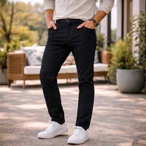 Proof Rover Pant Mens 30x30 Black Excellent Slim Fit Stretch Canvas P-530002